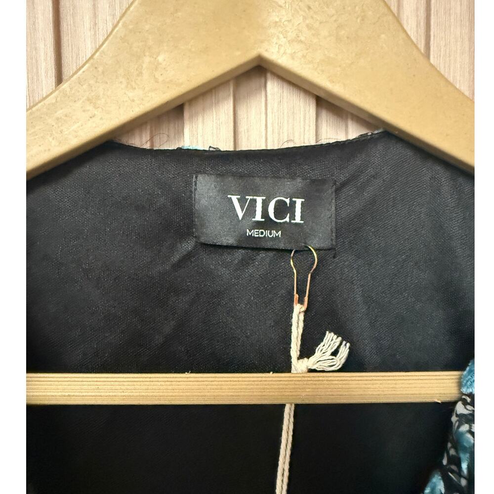 Vici Ruched Ruffle Long Sleeve Mini Dress Medium - Picture 6 of 13